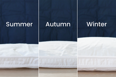 80% Hungarian Duck Down Summer Weight Duvet - Made in NZ