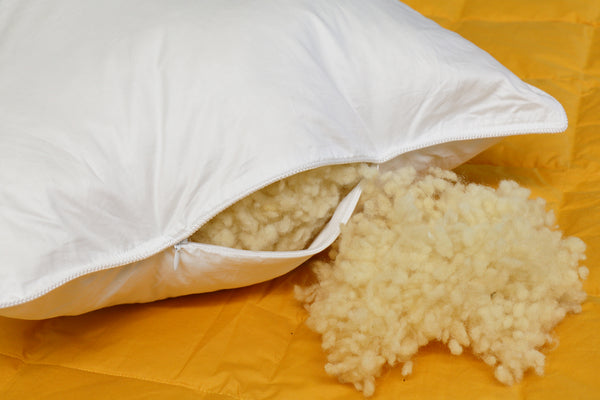 100% Wool Pillow - Made in NZ