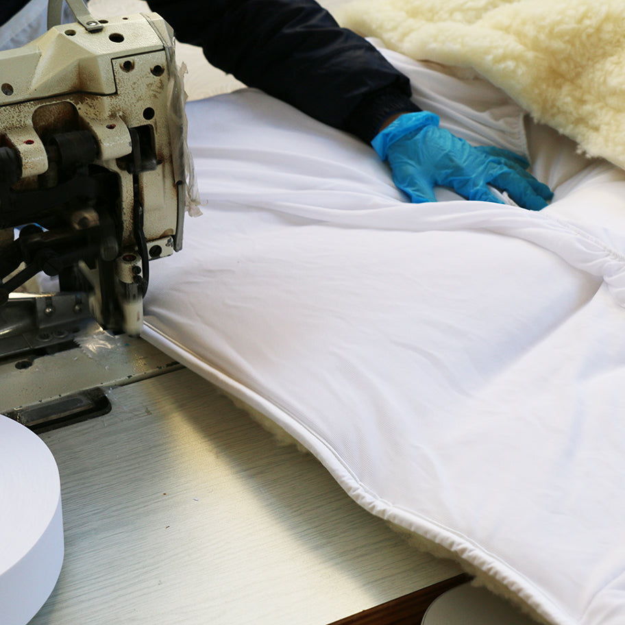 Wool Mattress Topper Made in NZ Eiderdown & Z Land Bedding