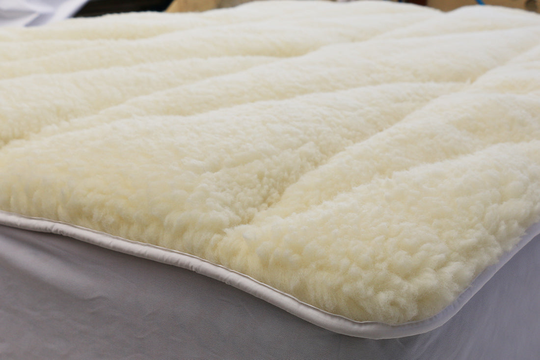 Wool Mattress Topper Made in NZ Eiderdown & Z Land Bedding
